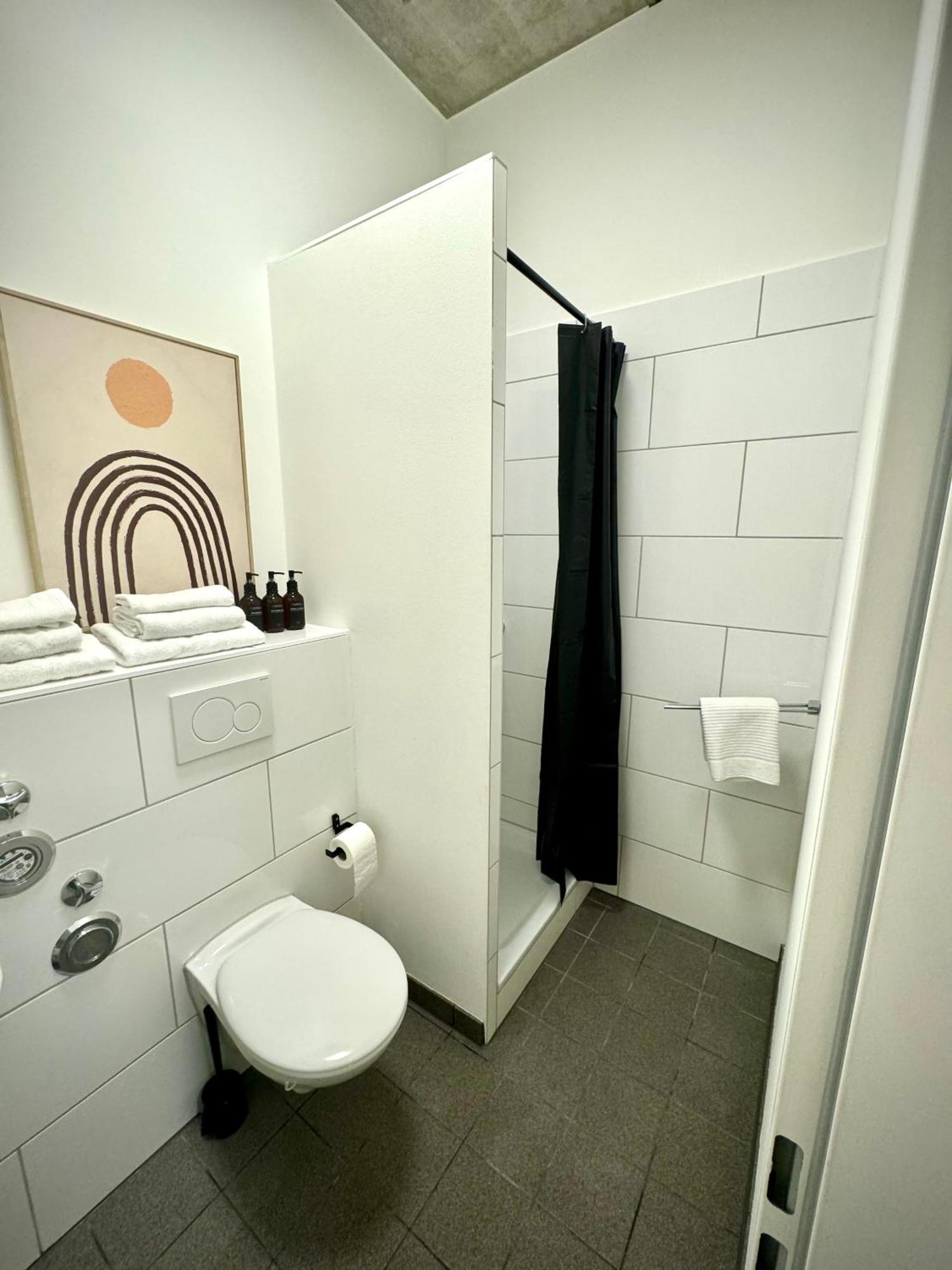 Elbapartment 29 Qm Mit Eigenem Badezimmer Hamburg Kültér fotó